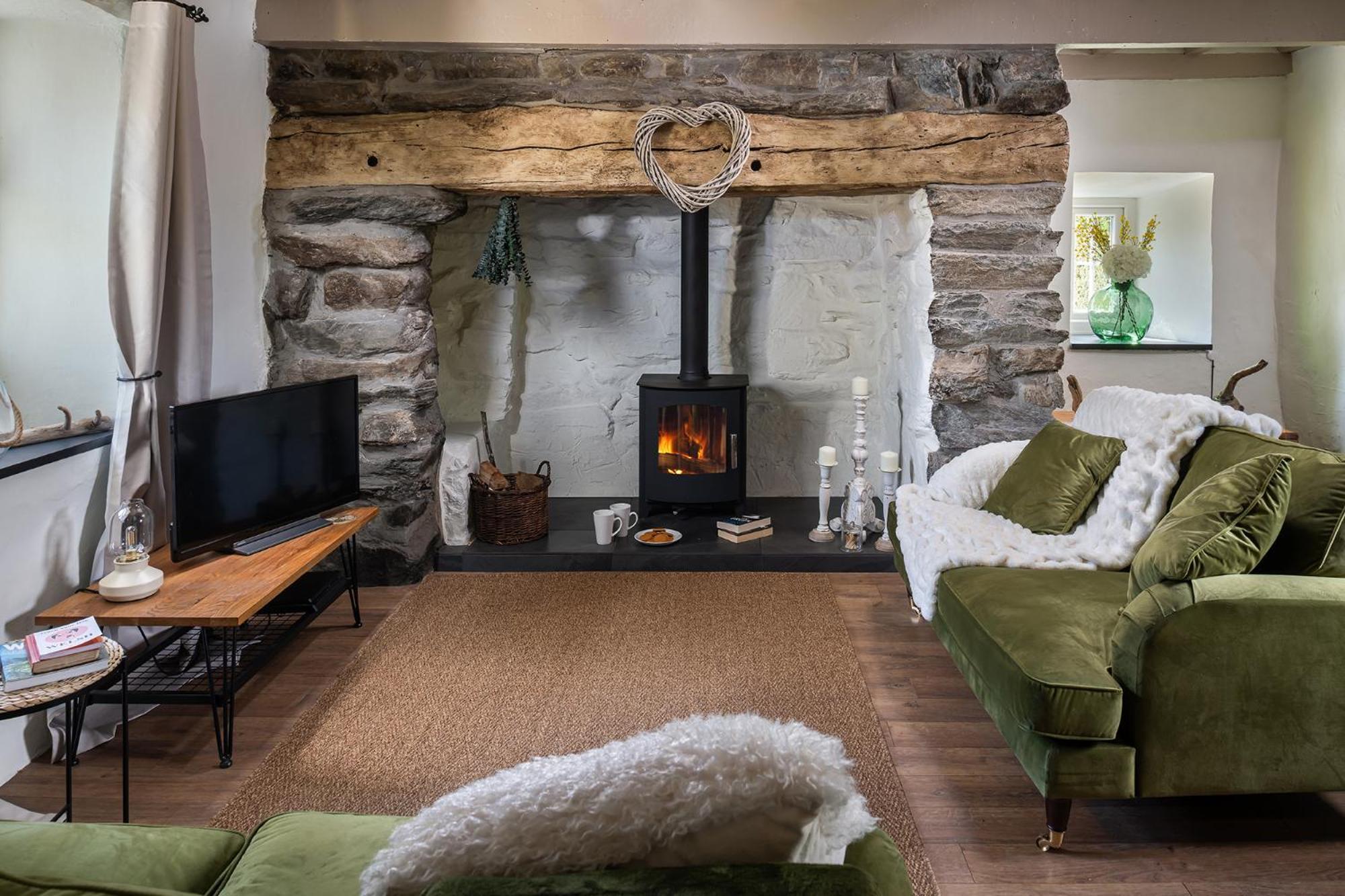 Pen-Y-Bryn Cottage ブライナイ・フェスティニオグ エクステリア 写真