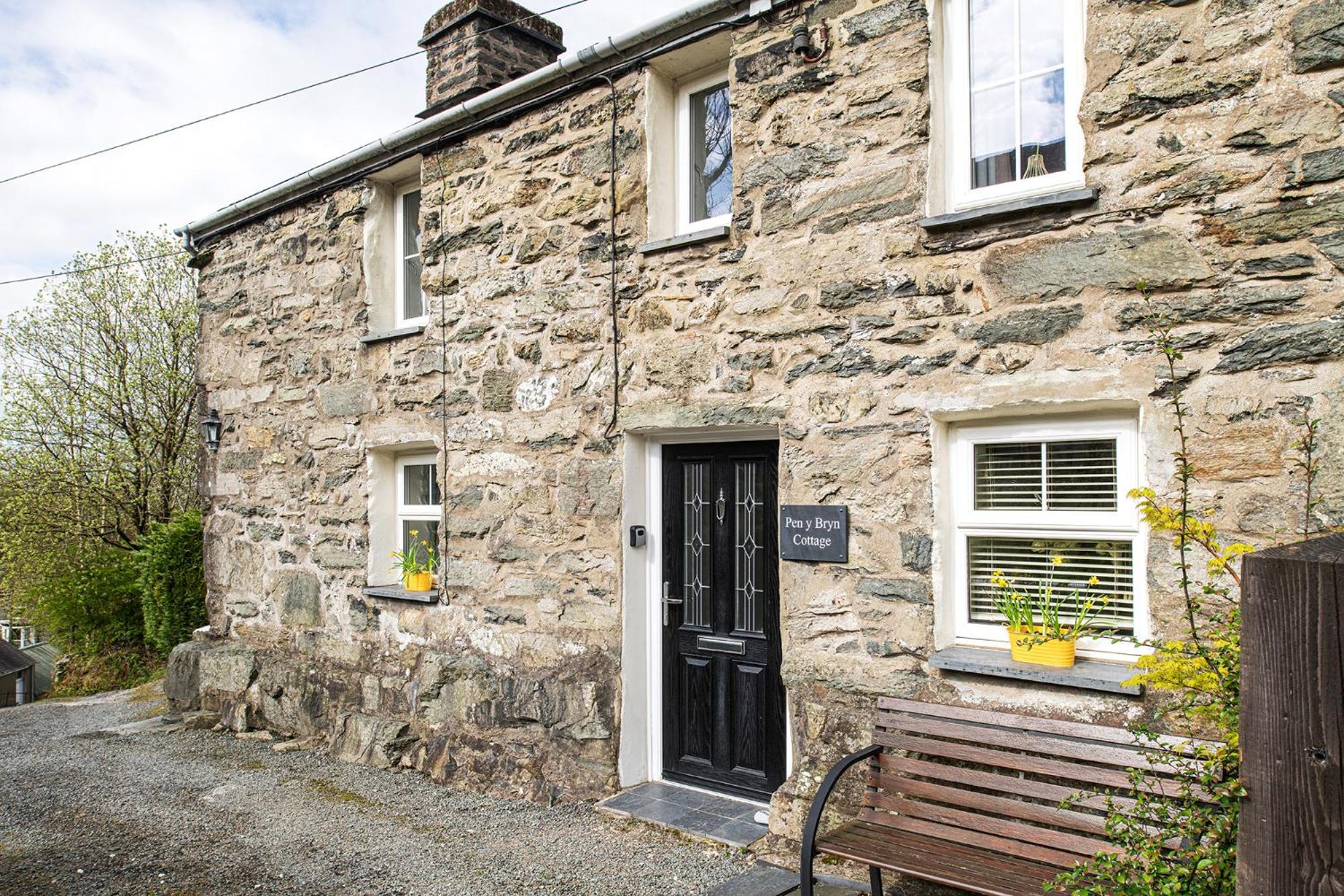 Pen-Y-Bryn Cottage ブライナイ・フェスティニオグ エクステリア 写真